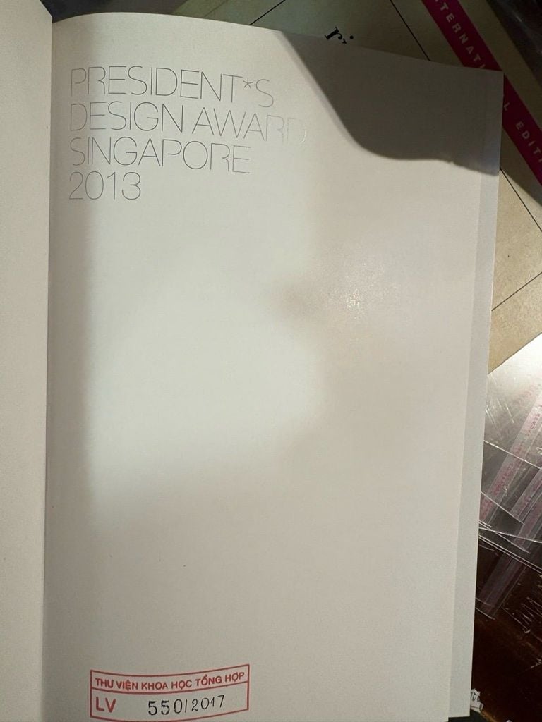  President's Design Award Singapore 2013 