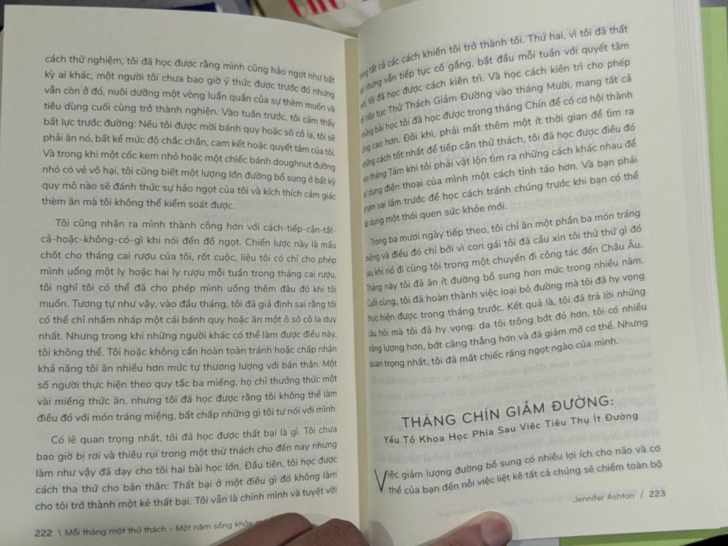  Mỗi Tháng 1 Thử Thách 1 Năm Sống Khoẻ Mạnh 