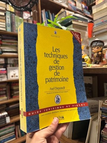  Les Techniques De Gestion De Patrimoine - Axel Depondt 