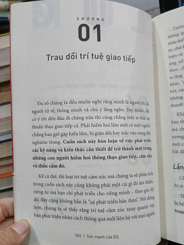  Sức Mạnh của EQ: Đánh Thức Trí Tuệ Cảm Xúc, Làm Chủ Ngôn Ngữ, Thu Phục Lòng Người - Patrick King (Trịnh Thu Hằng Dịch) 