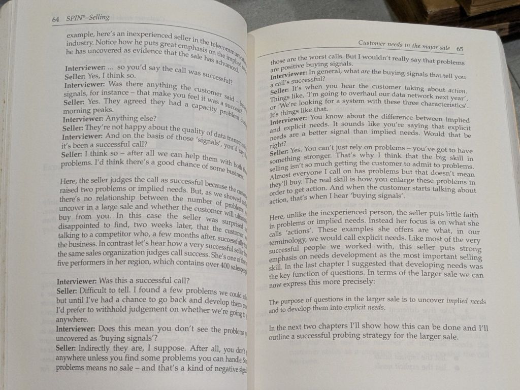  Spin Selling - Neil Rackham 
