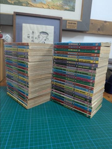  Truyện tranh thám tử lừng danh Conan bìa màu - Gosho Aoyama (full bộ) 