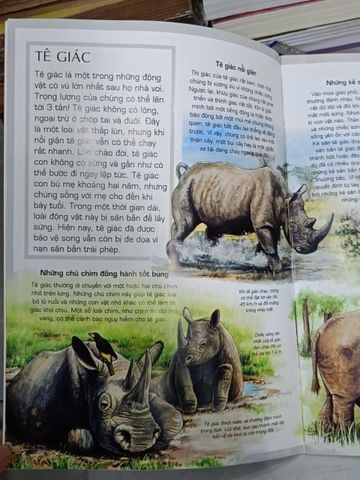  Tủ sách thế giới động vật: ĐỘNG VẬT VÙNG XAVAN - Phùng Tố Tâm (dịch) 