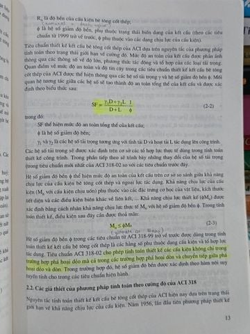 Tính Toán Kết Cấu Bê Tông Cốt Thép Theo Tiêu Chuẩn ACI 318-2002 - PGS.TS. Trần Mạnh Tuân