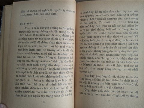  Nói Chuyện Với Krisnamurti - Carlo Suares (Bản Dịch Nguyễn Minh Tâm Và Đào Hữu Nghiã) 