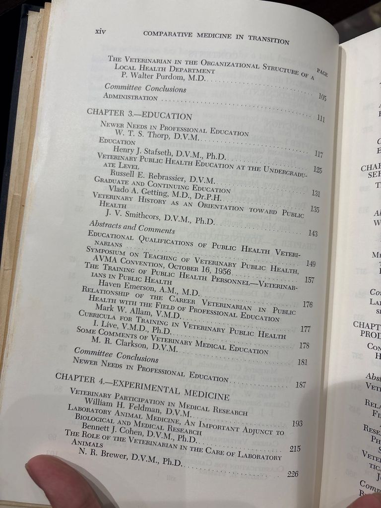  Comparative Medicine In Transition 