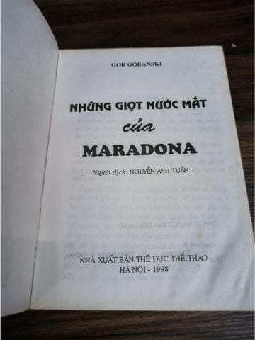  Những Giọt Nước Mắt Của Maradona – Gor Goranski 
