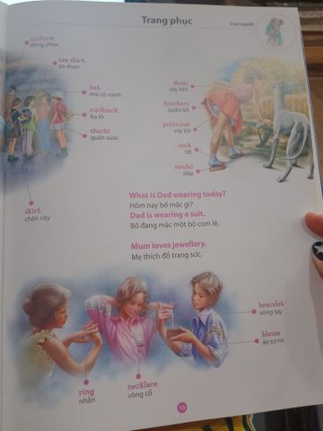  Học tiếng Anh cùng cô bé Mác-tin - Sylvie Decaux, Marcel Marlier (Quỳnh Mai dịch) 