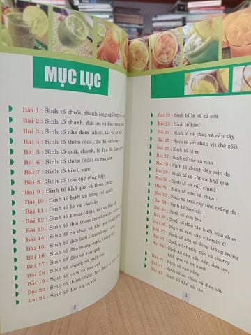  Dưỡng da và chăm sóc làn da bằng sinh tố trái cây - Dược Lan 