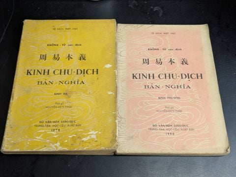 Kinh chu dịch bản nghĩa - Khổng Tử san định 