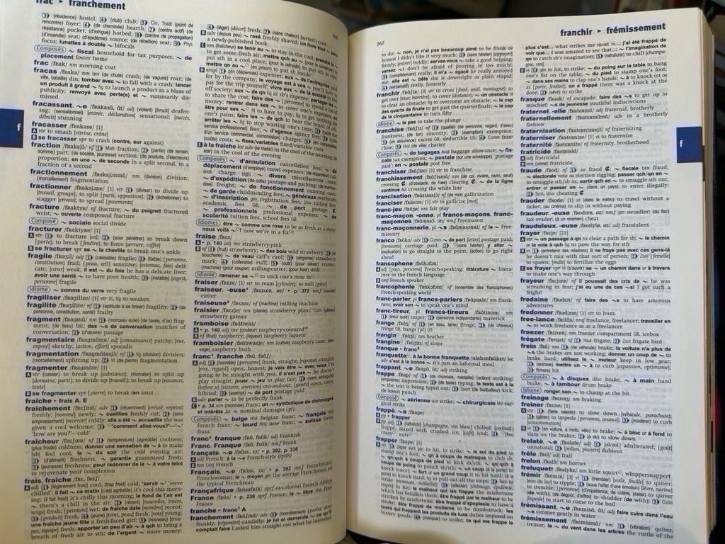  Concise Oxford Hachette French Dictionary 