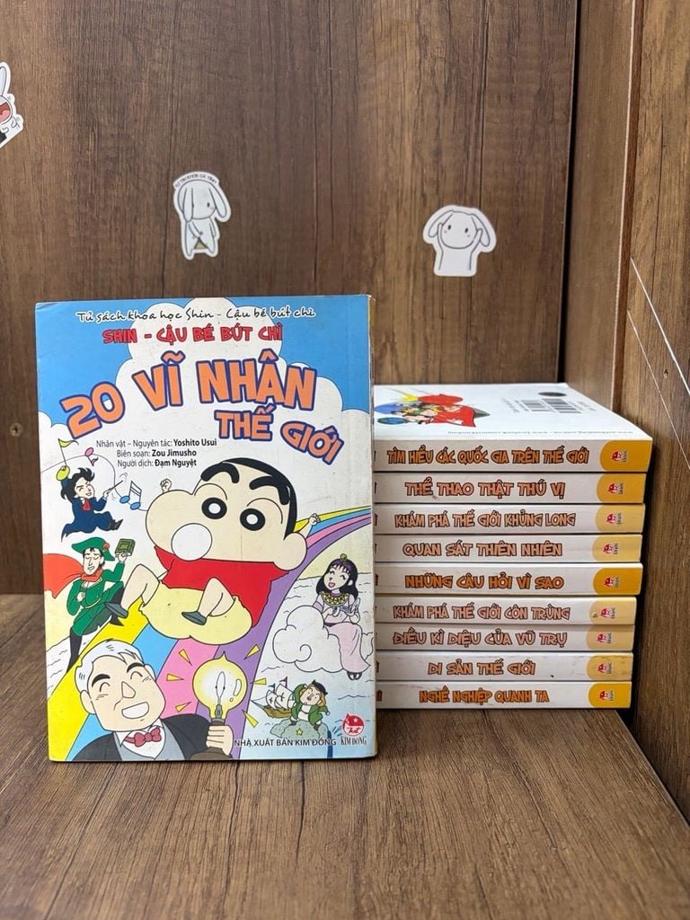  Truyện Tranh Shin - Tủ Sách Khoa Học Shin 