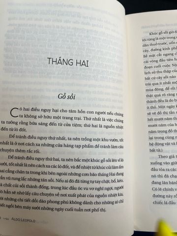  Niên Lịch Miền Gió Cát - Aldo Leopold 