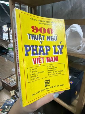 900 Thuật Ngữ Pháp Lý Việt Nam - Nguyễn Ngọc Điệp, Đinh Thị Ngọc Dung 