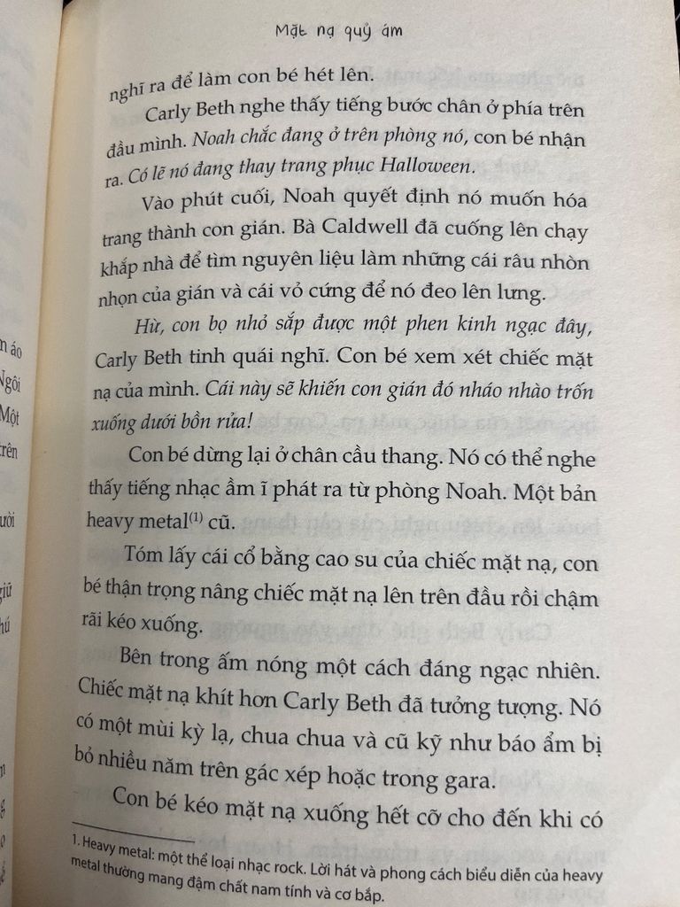  Goosebumps Nổi Da Gà Mặt Nạ Quỷ Ám - R.L. Stine 