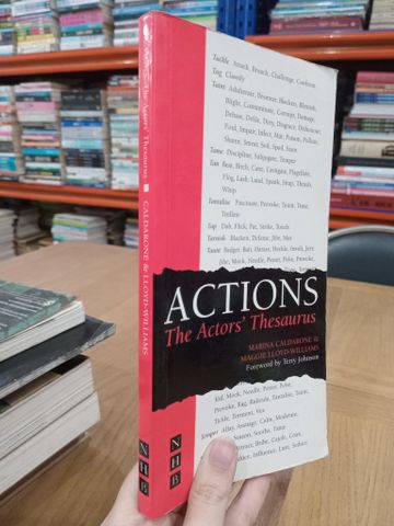  Actions: The actors' thesaurus - Marina Caldarone, Maggie Lloyd-Williams 