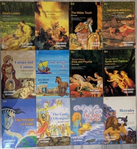  Series Greek Roman Myths ( 1-12 ) 