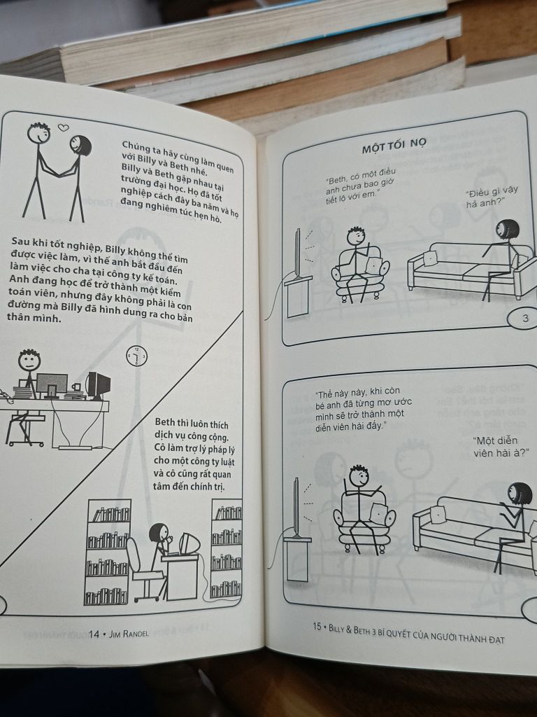  Billy và Beth: 3 Bí Quyết của Người Thành Đạt - Jim Randel (Xuân Hương Dịch) 