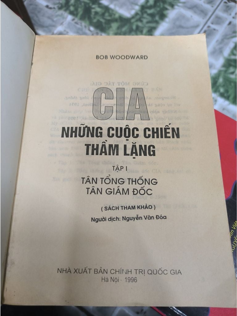  Cia: Những Cuộc Chiến Thầm Lặng - Bob Woodward 