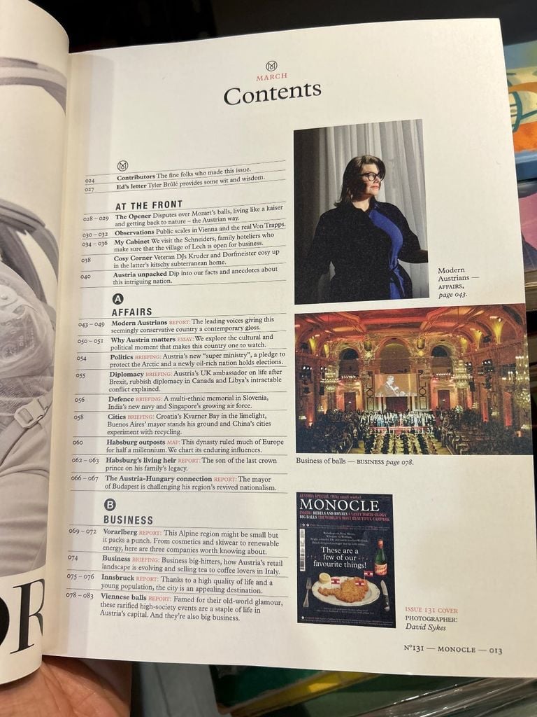  Monocle - March 2020 | Issue 131 | Austria Special 