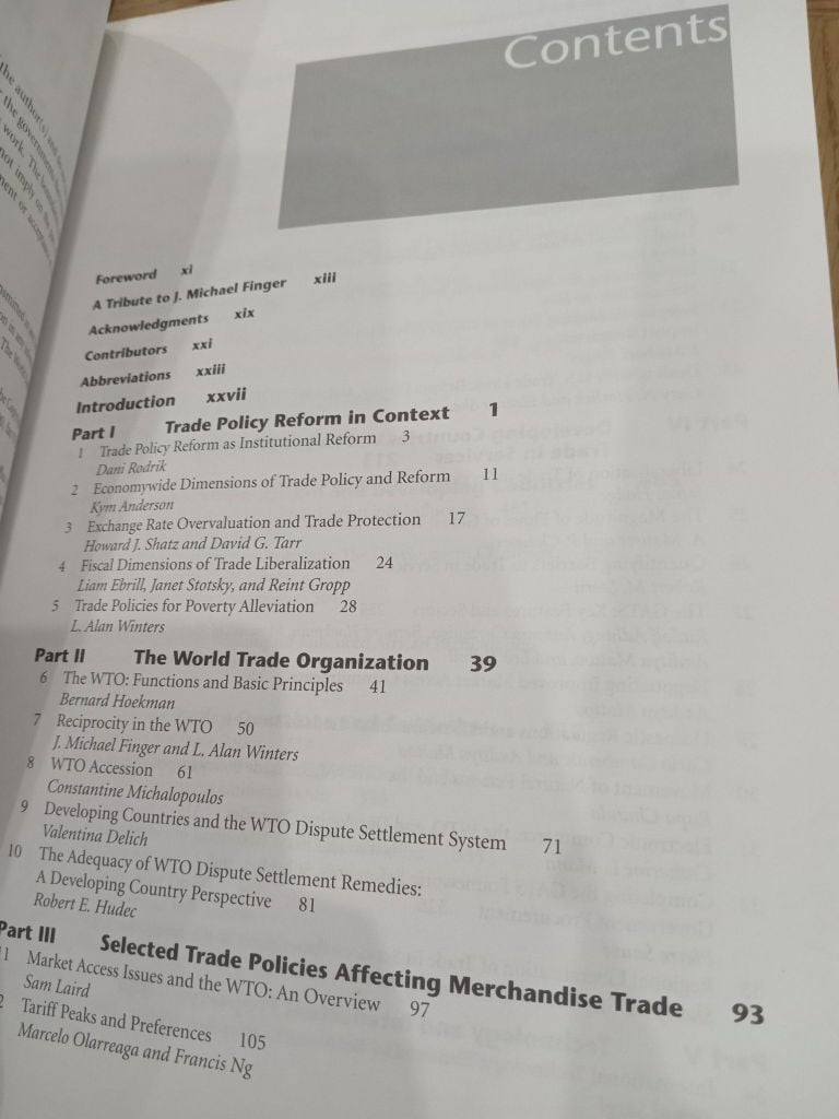  Development, Trade, and the WTO - Bernard Hoekman 