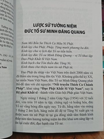  Ánh minh quang - Giáo hội Phật giáo Việt Nam hệ phái Khất Sĩ 