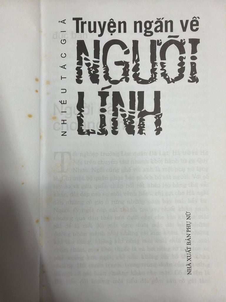  Truyện Ngắn Về Người Lính - Nhiều Tác Giả 