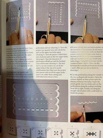 Step-by-step - Pergamano Parchment Craft - Martha Ospina