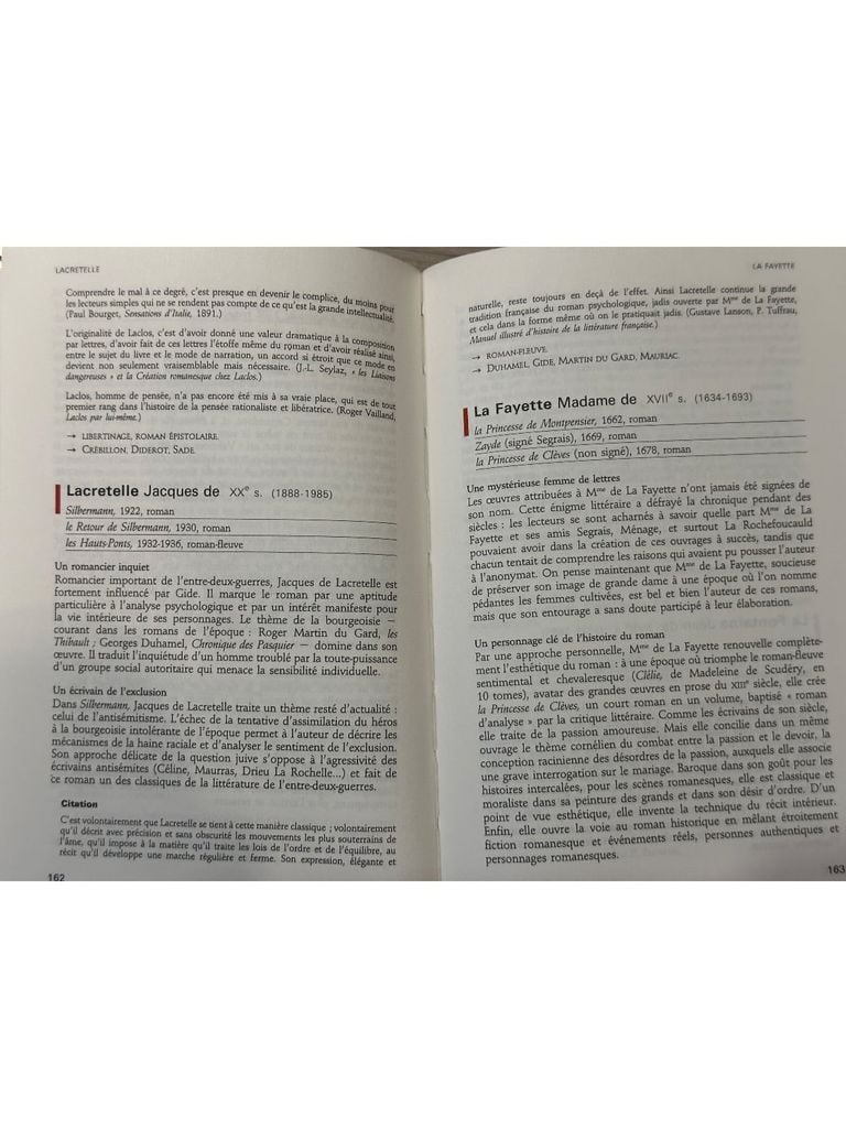  Les Auteurs De La Littérature Française 