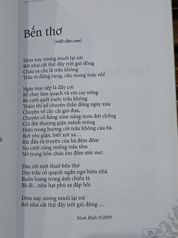  Dấu thời gian (thơ) - Nguyễn Văn Mạnh 