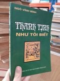  Thanh Tịnh Như Tôi Biết - Ngô Vĩnh Bình 