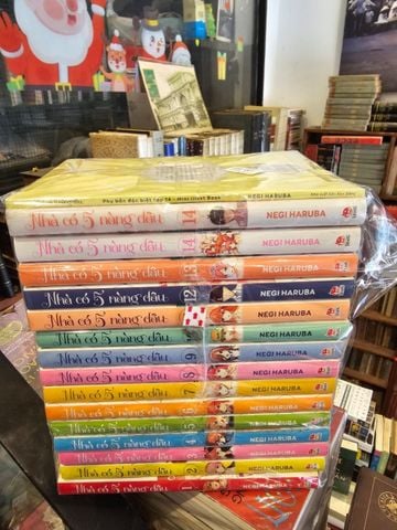  Truyện tranh Nhà Có 5 Nàng Dâu - Negi Haruba (full bộ + 14đb) 