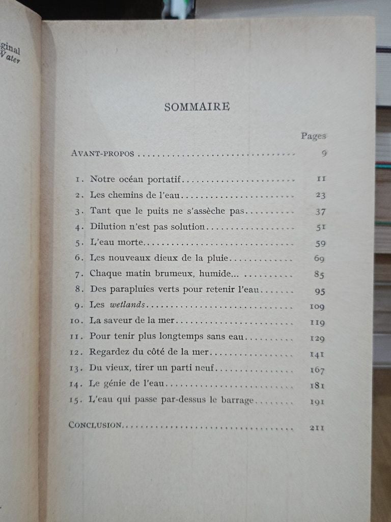  L'Eau Et La Vie - Laurus Et Margery Milne 