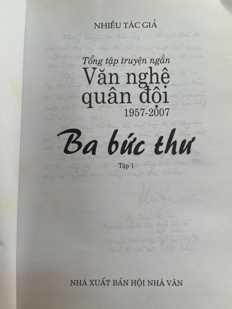  Tổng Tập Truyện Ngắn Văn Nghệ Quân Đội 1957-2007 - Nhiều Tác Giả 