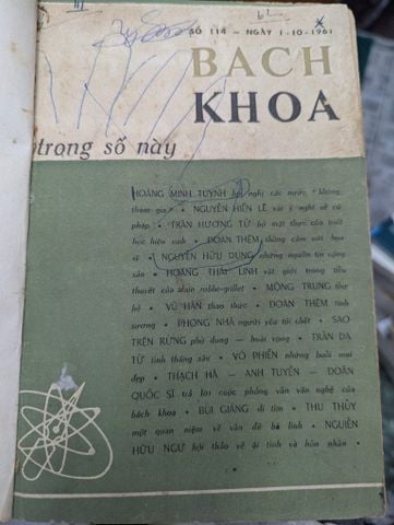  Tạp Chí Bách Khoa (114,133,134,135,136,137,138 Đóng Chung) 