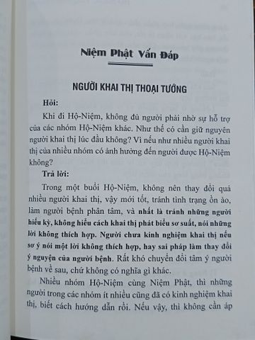  Hộ niệm vãng sanh vấn đáp - Cư sĩ Diệu Âm 