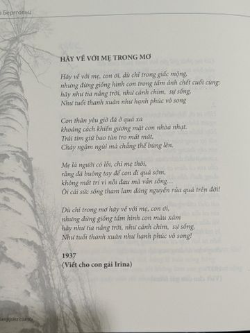  Olga Berggoltz của tôi - Thụy Anh 