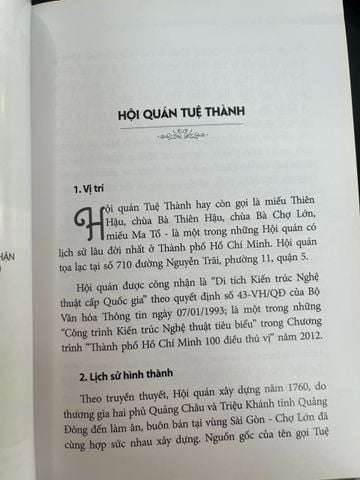 Nét đẹp văn hoá cộng đồng của hội quán người Hoa tại Thành phố Hồ Chí Minh 