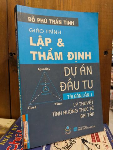 Giáo Trình Lập & Thẩm Định Dự Án Đầu Tư - Đỗ Phú Trần Tình