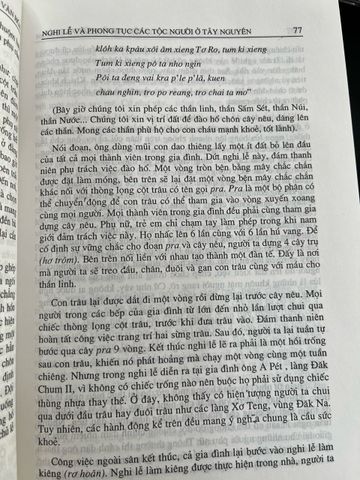  Nghi lễ và phong tục các tộc người ở Tây Nguyên 