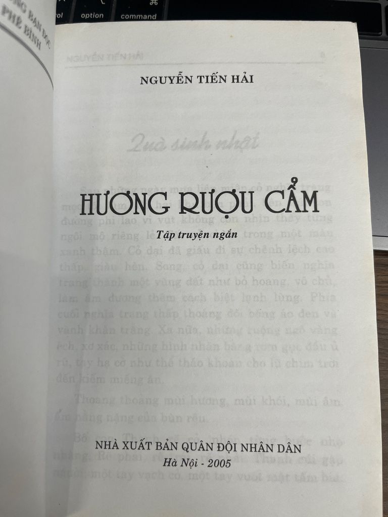  Hương Rượu Cẩm - Nguyễn Tiến Hải 