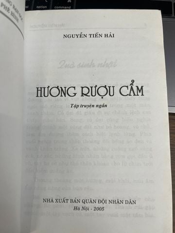  Hương Rượu Cẩm - Nguyễn Tiến Hải 