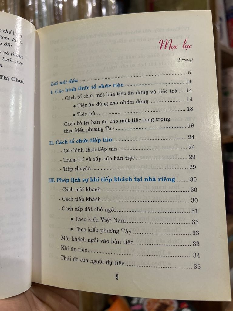  Tổ Chức Đãi Tiệc - Triệu Thị Chơi 