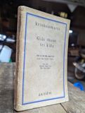  Giải thoát tri kiến - Krishnamurti 