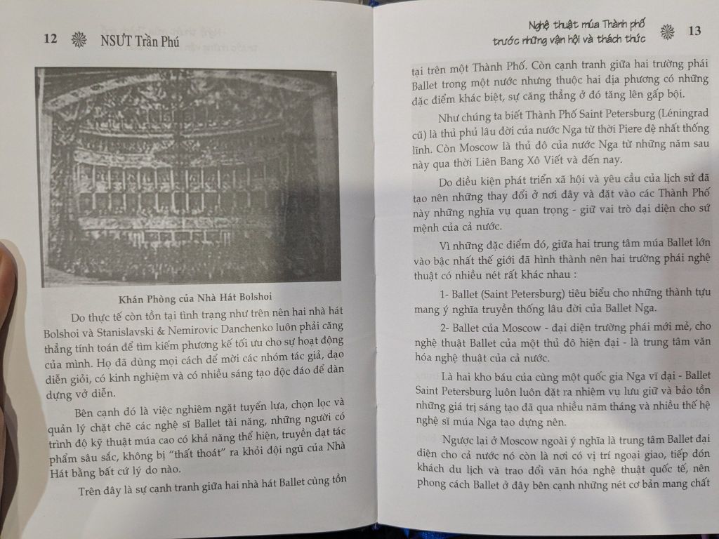  Nghệ Thuật Múa TP. Hồ Chí Minh - NSUT. Trần Phú 
