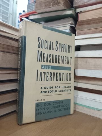 Social Support Measurement And Intervention - Cohen, Underwood, Gottlieb
