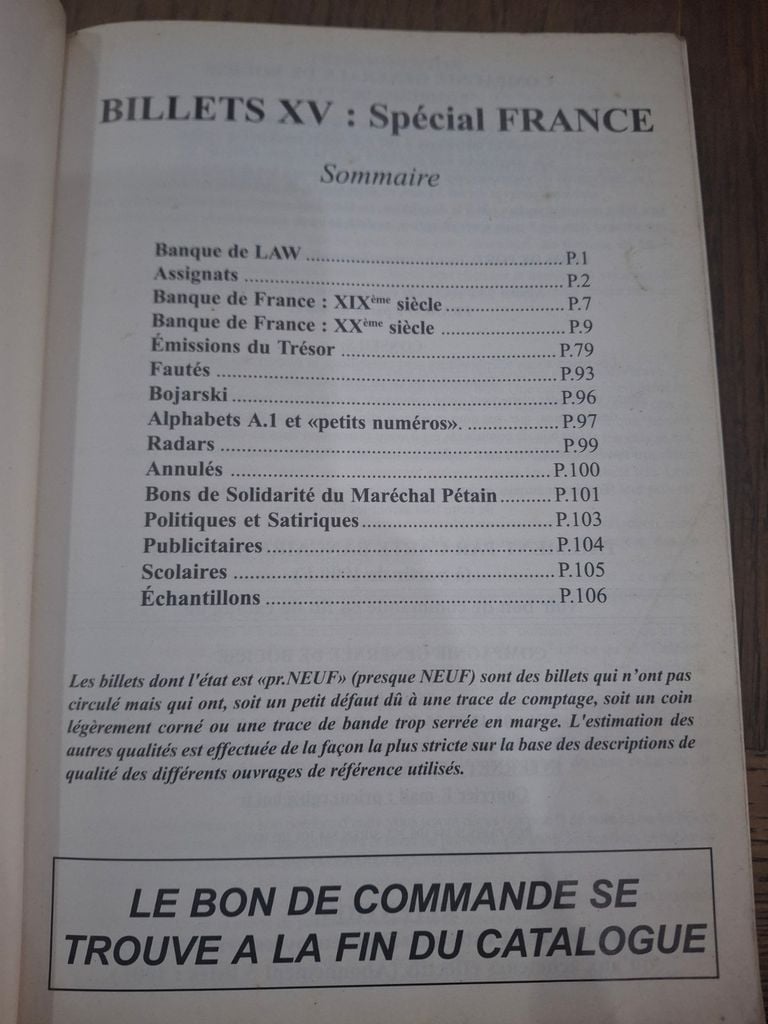  Billets Xv: Spécial France - Michel Prieur, Jean Marc Dessal 