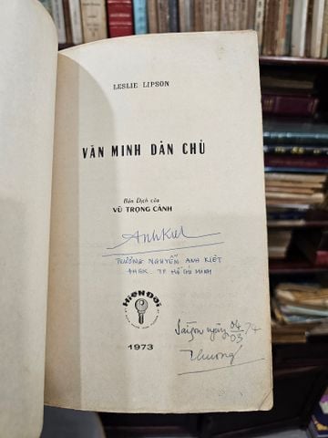  Văn Minh Dân Chủ - Leslie Lipson 