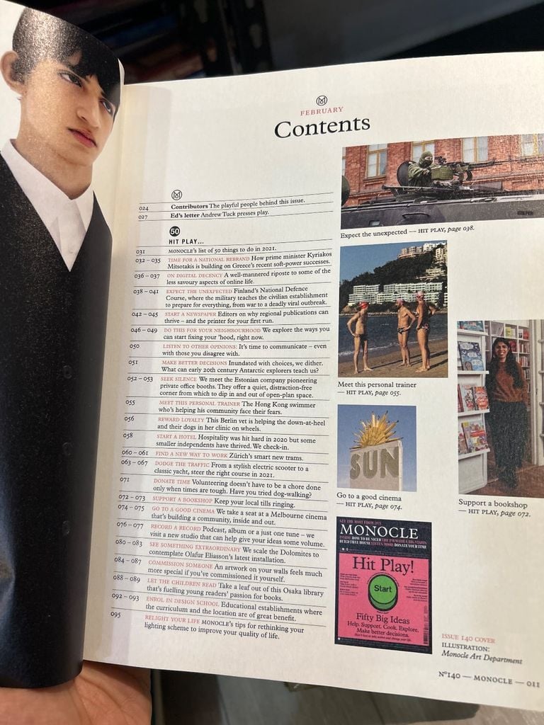  Monocle - February 2021 | Issue 140 | Fifty Big Ideas 