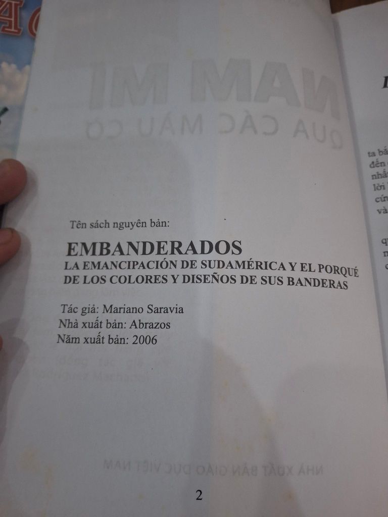  Nam Mỹ Qua Các Màu Cờ – Mariano Saravia 
